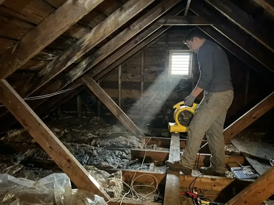 attic-water-damage-drying-proc-007 — frequently asked questions, Emergency Water Extraction & 24/7 Flood Response in Eglin A…